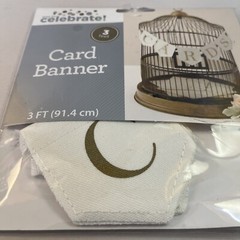 Way To Celebrate Card Banner 3 Feet