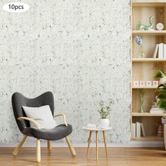 10Pcs Artificial Flower Wall Panels 15.7*23.6in Outdoor/indoor Decor Flower Wall