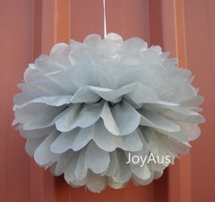 12x tissue paper pom poms ball wedding anniversary party baby shower decoration