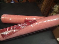 2 Rolls Peach Deco Mesh 21″ Craig Bachman Quality 30′ Peachy Pink Iridescent