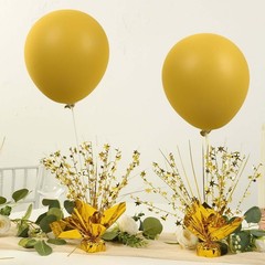 6 Gold Metallic Star Foil Spray Centerpiece Table Decoration Party Decorations