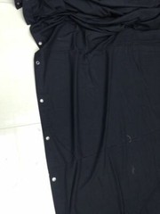 Black Fire/Flame Retardant Stage Curtain/Backdrop/Partition,12H,15H, 20 H x 40 W