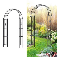 Garden Archway Arch Arbor Trellis Yard Decor Wedding Patio Structure Gate 89.5in