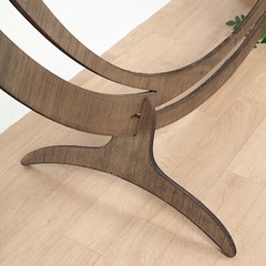 8 feet Brown Natural Wood Round BACKDROP STAND Wedding Arch Party Decorations