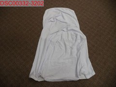NWOT – 1 Piece White Chair Cover, One Size