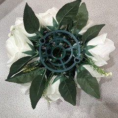 Bouquet Centerpiece Silk Flower Ball Decoration – Event Decor, Wedding SET OF 10