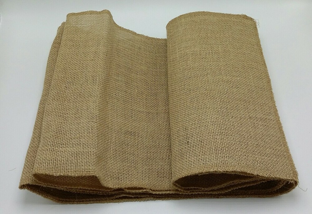 12″ x 108″ burlap table runner
