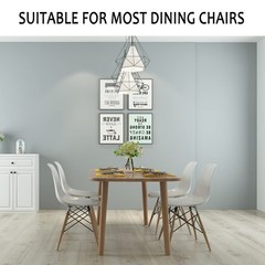 HAOYONG Waterproof Shell Chair Covers,Jacquard Dining Room Chair Slipcover Se…