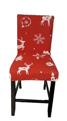Christmas Chair Covers Stretch Party Chair Seat Covers Set Of 6 . C10