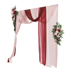 Artificial Flower Arrangements With Drapes Artificial Wedding Arch Flower Kit