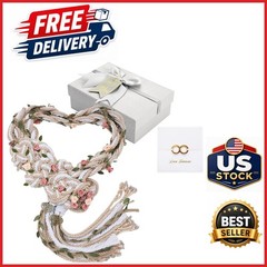 Celtic Handfasting Cord for Wedding Ceremony Rustic Lasso with Blessing Card