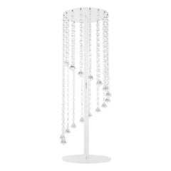 2 Pcs Acrylic Column Flower Stand Clear Acrylic Tall Vases for Centerpieces