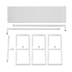19.7*9.8ft Heavy Duty Wedding Backdrop Stage Stand Freestanding Pipe & Drape Kit
