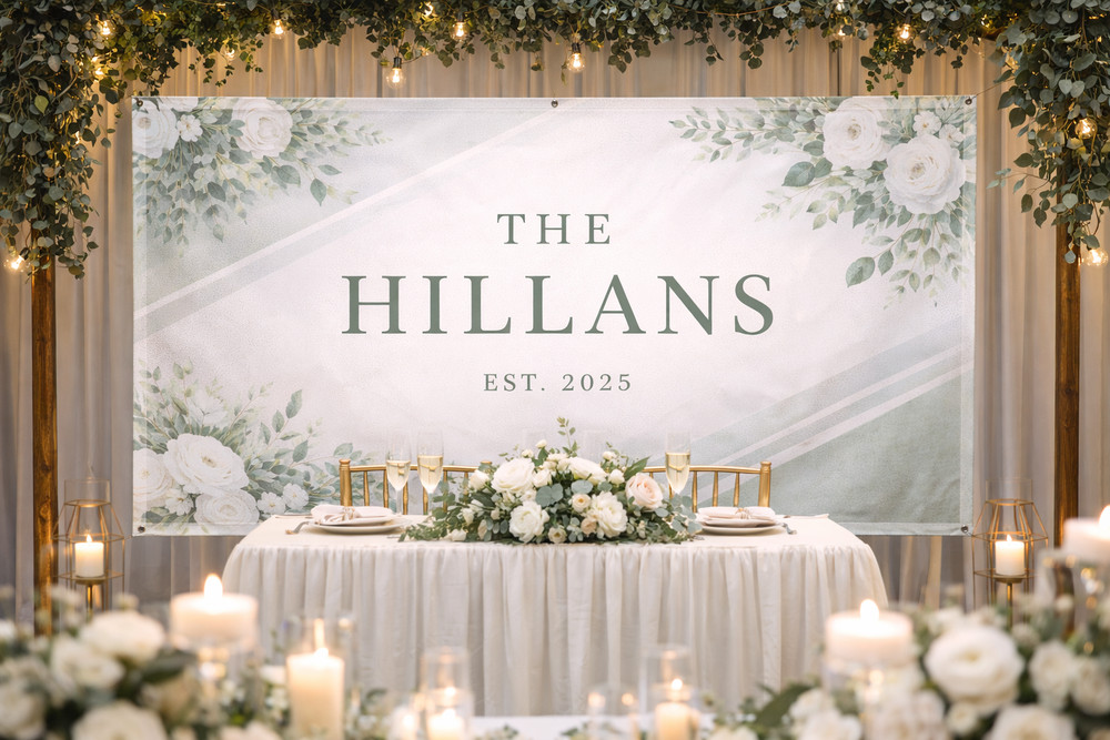 Wedding Banner – Fully Customizable