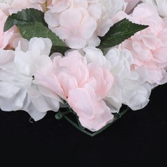 60x40cm 6 Pieces Artificial Flower Wall Panel Wedding Venue Rose Hydrangea Wall