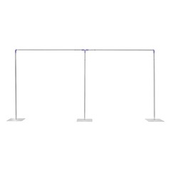 10’x50′ Backdrop Stand Pipe Kit,Background Support System Curtain Frame HOT NEW