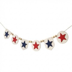 Felt Festive Banner for National Celebration Day Decorations Red 10 10cm