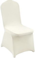 NEW 100 Ivory Chair Covers – Versatile Stretch Polyester Spandex Slipcovers