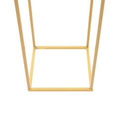 4 PCs Gold Wedding Flower Stand Simple Structure Wedding Flower Stand For Home