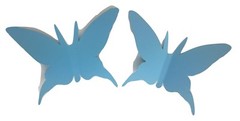 Decor In The Box 8 piece Handmade Happy B’Day Paper Flower Set, Fully Assembled