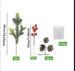 6005pcs/1pack Floating Candle Vase Table Center Decoration Christmas Holidays