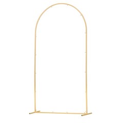 VEVOR Arch Backdrop Stand Metal Arch Backdrop Stand 7.2 x 4 ft for Wedding Party