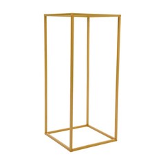 Gold Metal Wedding Balloon Stand with Flower Stands for Elegant Decor