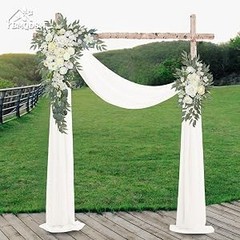 Wedding Arch Flowers (Set of 2) Wedding Decor and Artificial Flower Arrangements