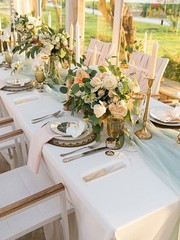60 Set Wedding Hand Fans with Thank You Tags & Organza Bags, White Paper Fans…
