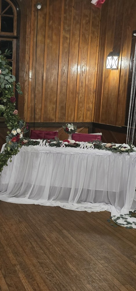White Fabric Decorative Drapes, Solid/Plain, Reusable Wedding Backdrop Decor