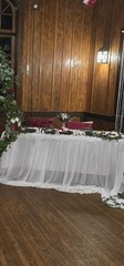 White Fabric Decorative Drapes, Solid/Plain, Reusable Wedding Backdrop Decor