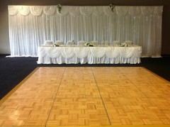3 X 15M Telescopic Heavy Duty Pipe and Drape Kit Wedding Backdrop Frame Stand