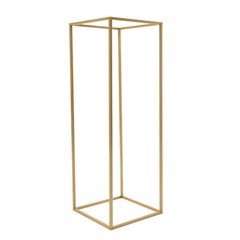 5PC 31.5in Tall Gold Metal Flower Stand for Wedding Table Centerpieces Decor