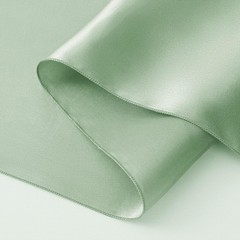 Sage Chair Sashes Bows 50 Pack Fitted Satin Chair Ribbons 7×108 Inches Chairs