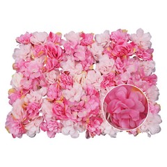 Floral Backdrop Wedding Party Decor 6pcs Artificial Flower Wall Panels 60*40cm