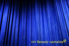 THEATER/STAGE Blue-S Vintage Classic Velvet Curtain Drape 12ft H Sound Proof