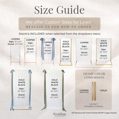 Boho Fabric Wedding Welcome Sign, Custom Linen Wedding Ceremony Banner