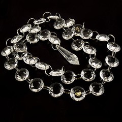 50pcs Acrylic Crystal Garland Hanging Wedding Party Table Decoration Centerpiece