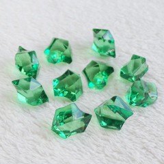 Plastic Gem Stones Nuggets Ice Rocks Table Scatter Fish Tank Vase Decor 27*20mm
