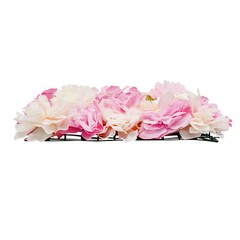 6pcs Artificial Flower Wall Panels Decorative Faux Hydrangea Floral Wall Mat Pad