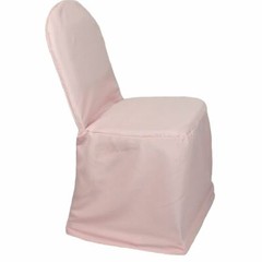 YCC Linens – 6 Pack Polyester Banquet Chair Covers, Slip Covers for Weddings