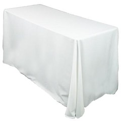 25 Pack of 90″ x 156″ Polyester Tablecloths – 12 Colors