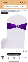 Dusty Blue Chair Sashes Pack of 50 Spandex Bands Wedding Banquet Party New