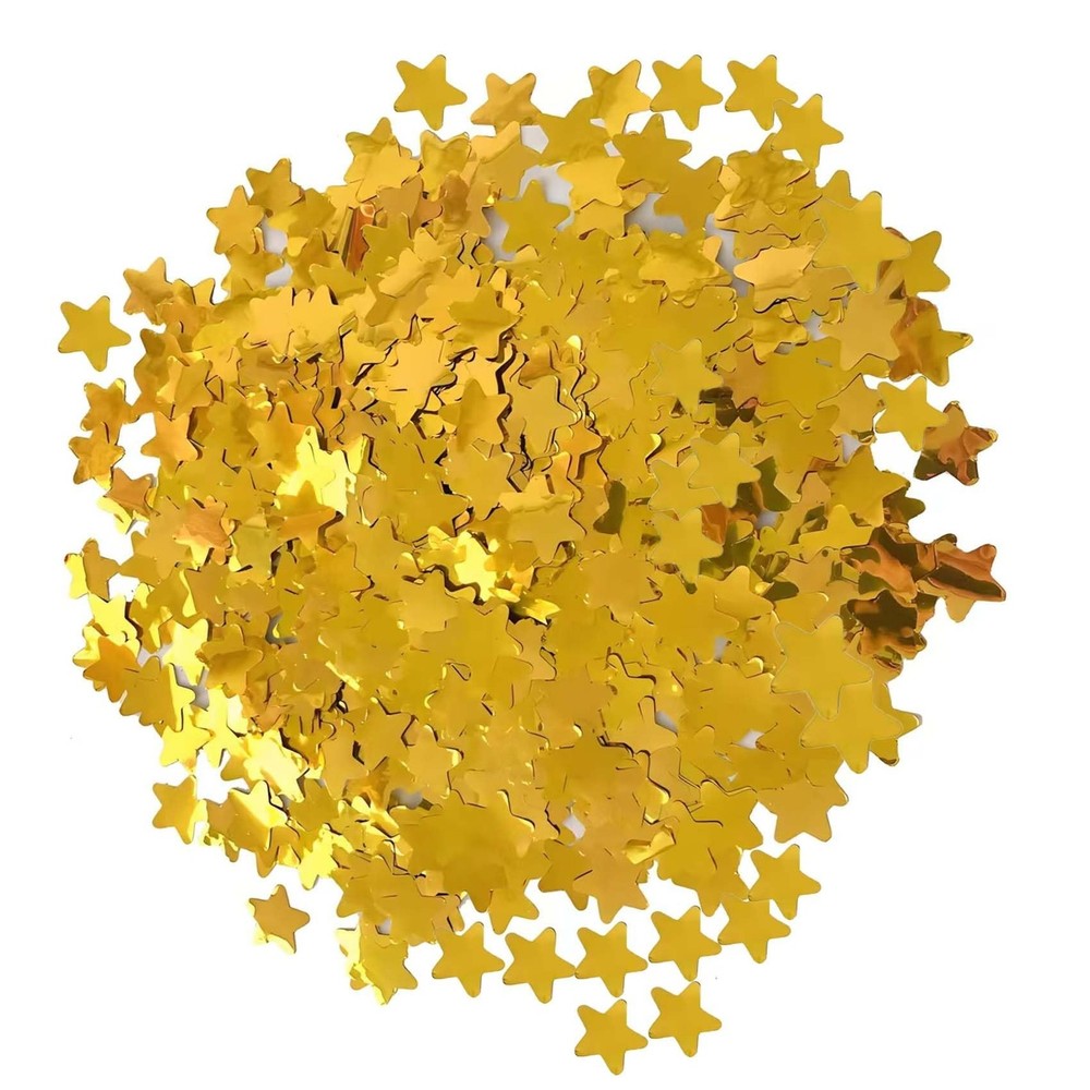 Gold Star Confetti Shiny Stars Table Confetti Metallic Foil Stars Sequin for …