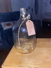 message in a bottle glass