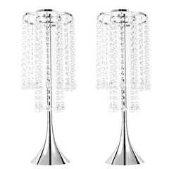 2PC 21.9 in Flower Vases Wedding Centerpieces Table Flower Vases Iron