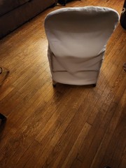 White Chair Covers for folding chairs