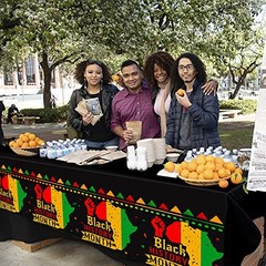 3 Pack Black History Month Tablecloths Plastic Disposable Rectangular