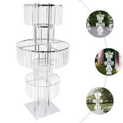5 Tier Round Flower Stand for Wedding Reception Birthday Party Events Home Decor
