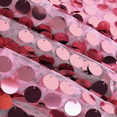 8 ft x 8 ft Big Payette Sequin BACKDROP CURTAIN Background Wedding Decorations